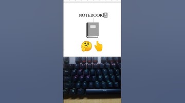 How to Type Unicode Emoji in MS Word using ALT+X | Easy Shortcut Trick #youtubeshorts #notebook