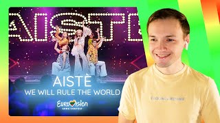 EUROVIZIJA.LT 2024: I reacted 'We Will Rule The World' by Aistè | LIVE Performance Heat1 Lithuania