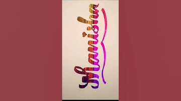 #manisha #shorts #name #calligraphystyles