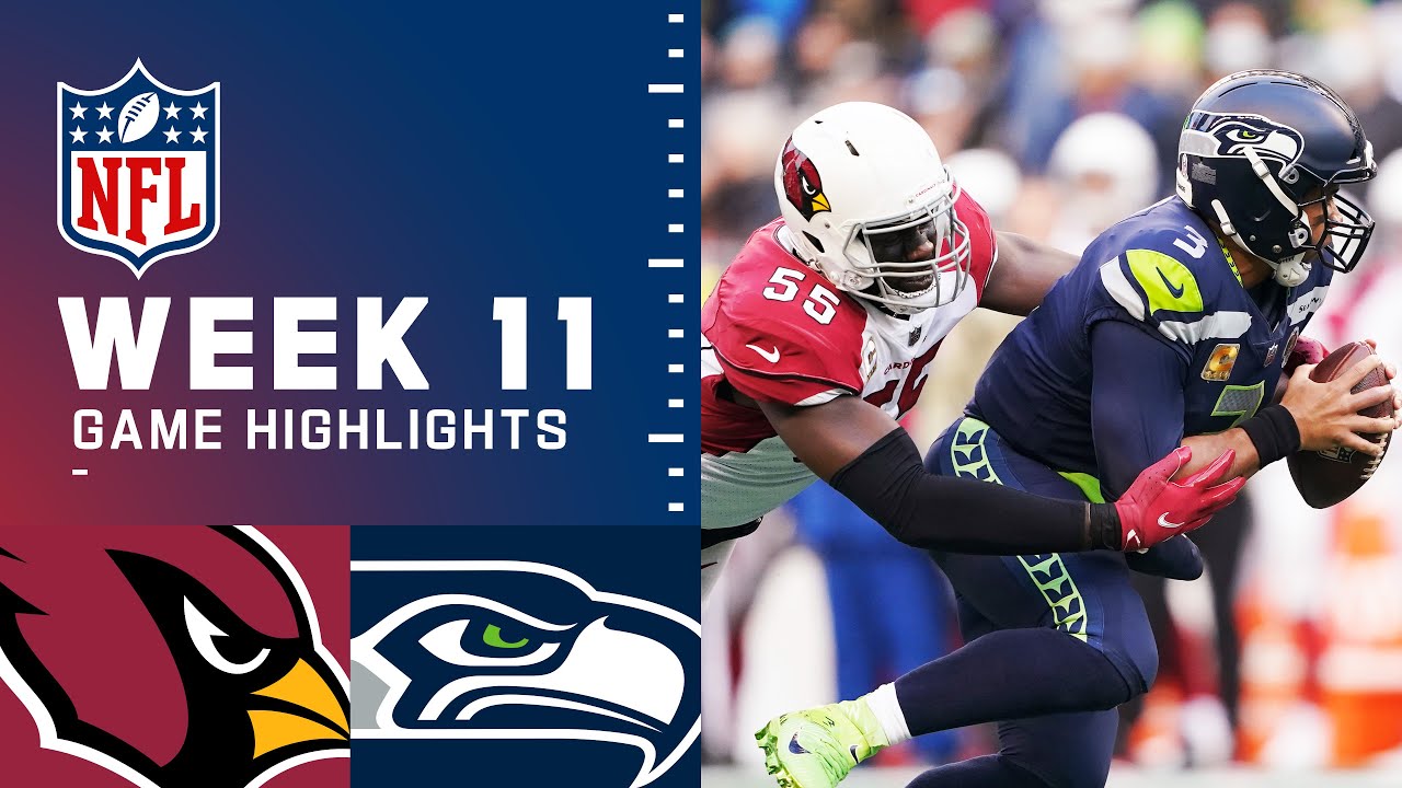 Download Cardinals vs. Seahawks Week 11 Highlights | NFL 2021