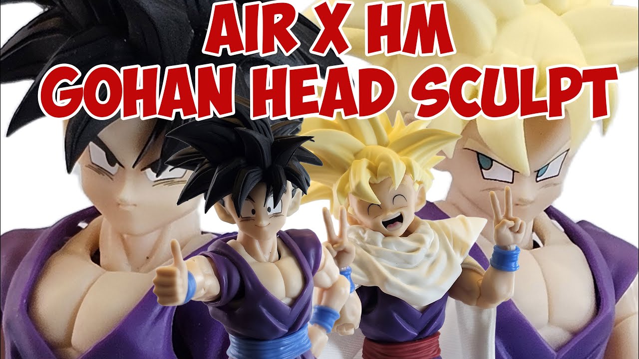 AIR x HM Gohan head sculpt Review