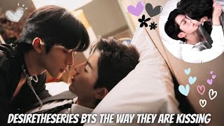 Omg the way they are kissing I got Goosebumps 😍 ¦ DesireTheSeries BTS { Part - 2 } 