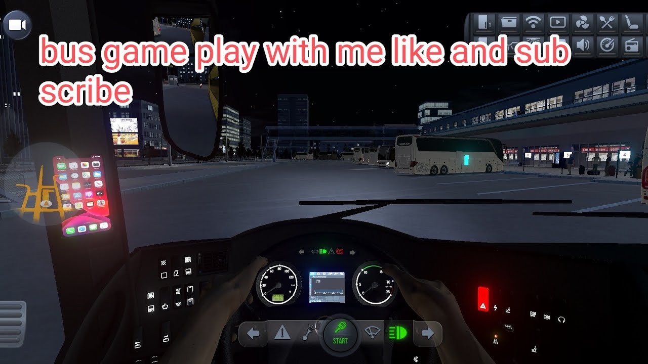 Bus simulator: india mobile game play .