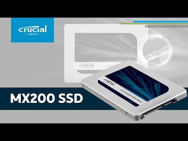 Crucial MX200 SSD - Product Tour - YouTube