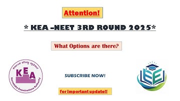 Attention!! KEA- NEET 2025-Update. Important !!