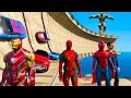 Superheroes Hulk escaped Lab Monster vs SpiderMan Ramps Cars and Dance