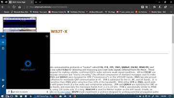 WSJT X Software to decode FT8 JT65 WSPR and more digital modes