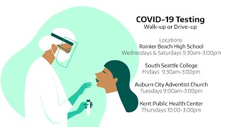 Uw medicine has two mobile units offering covid-19 tests in
communities where data shows disproportionately high rates of
covid-19, specifically our black, l...