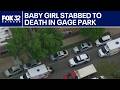Baby girl stabbed to death in home in Gage Park