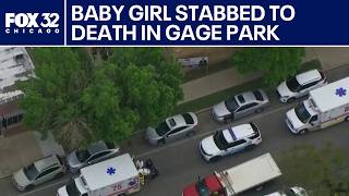 Baby girl stabbed to death in home in Gage Park