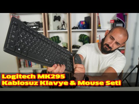 Logitech MK295 Sessiz Kablosuz Klavye & Mouse Seti