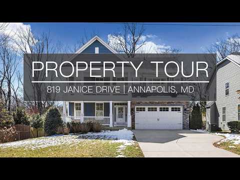 819 Janice Drive, Annapolis, MD home video tour