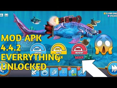Hungry Shark World Mod Apk 4.4.2 Hack(Money/All Unlocked) + Obb.