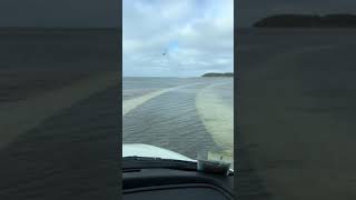 Road Gets Flooded With Water In Wellfleet, Massachusetts, Usa - 1497768