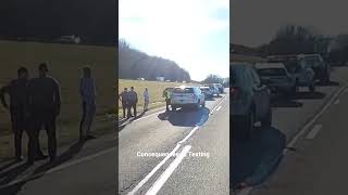 Consequences of Texting, Interstate 84, January 16, 2023