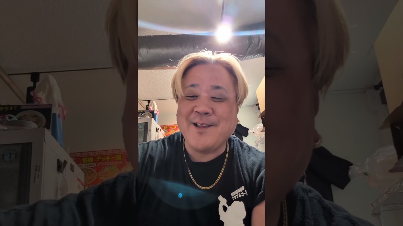 僕はラーメン屋TikTokでは無くラーメン屋YouTuberです！www
