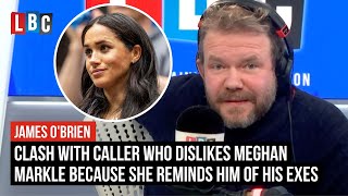 James O'Brien clashes with caller who dislikes Meghan Markle because she reminds him of his exes