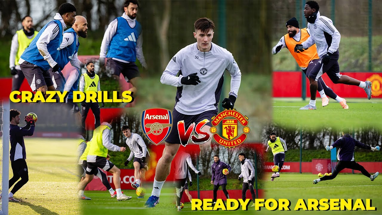 OMG😱Sesko,Mazraoui, Mbeumo,Martínez...!🔥Man United Training News Ahead Of Arsenal Clash