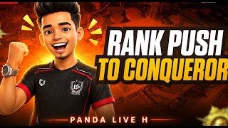 RANK PUSH TO CONQUEROR|  PANDA AGYA LIVE | FULL RUSH GAMEPLAY