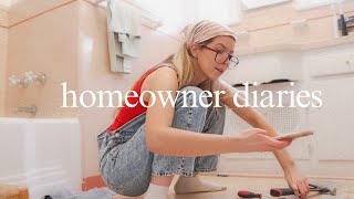 homeowner diaries: domestic labor, my TTPD thoughts, decorating, yardwork + home updates