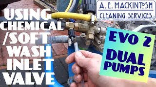 Using A Chemical/Soft Wash With Evolution\Dual Pumps Pressure Washer screenshot 4