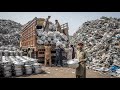 Incredible Recycling Process of Aluminium Scrap Into New Largest Cooking Pots | Waste Recycling