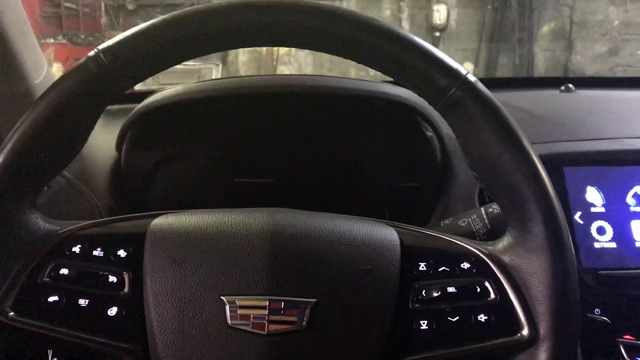2013 - 2019 Cadillac ATS & CTS How to reset oil service maintenance
