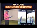 Why Golfers Get Stuck in the Downswing (Lower Body Fault Explained)