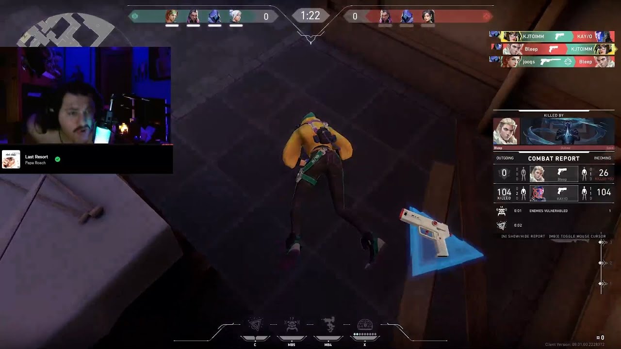 DIMITRI LOSES IT ON HIS TEAMMATE ON ROUND 1 YouTube