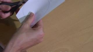 Left-handed scissors demonstration