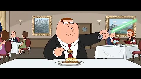 Funny Peter Griffin ordering a Shepherd's pie/hilarious Family Guy moments