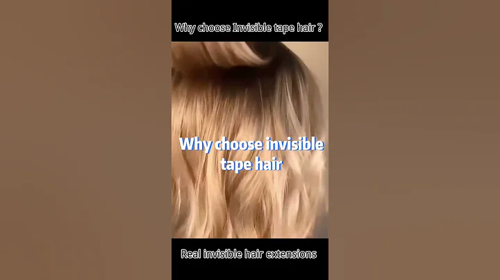 Why Choose Invisible Tape Hair? #hairextensions