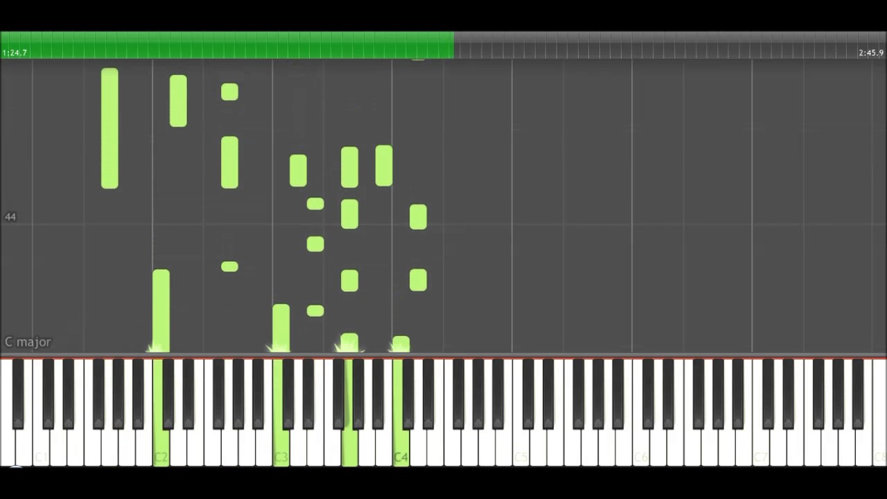 Bless The Lord Oh My Soul Duszo Ma Pana Chwal Synthesia Arranged Jakub Piano Youtube