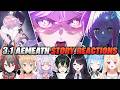 JP Vtubers Reactions to 3.1 Story Aemeath [JP Vtubers Reaction ENG Sub]