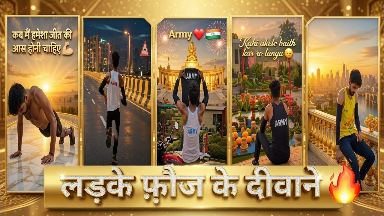 Indian army running video ❤️ motivation video ❤️ @GOPAL11K