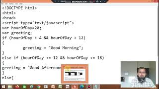 JavaScript - Syntax - Features - Variables - Comparison and Logical Operators - Conditional if else