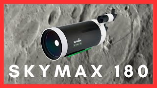 My NEW Scope!  Skymax 180 Pro  Planet Busting Power!