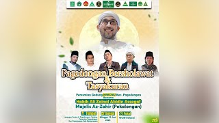 AZZAHIR BERSHOLAWAT dalam rangka Safari Maulid di Lapangan Ponjen Banjarnegara, 11 Juni 2023