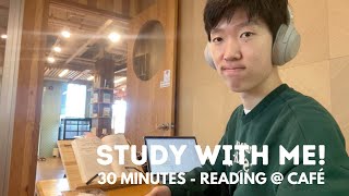 [30 MINUTES] 나랑 공부해 (STUDY WITH ME) - English Exam Study - Kanto Pokémon Lofi Music @ Book Café 🙈