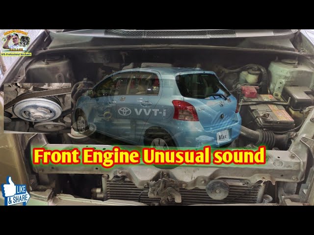 Toyota Vitz Engine Unusual sound class=