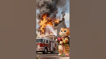 🐱Unexpected Hero🚒Cat
