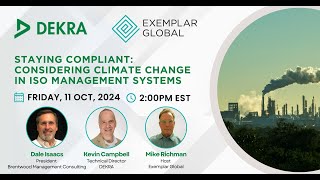 Staying Compliant: Considering Climate Change in ISO Management Systems