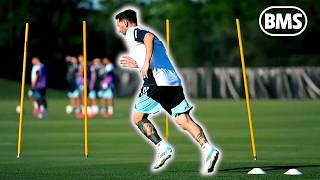 Messi Trains As Hamstring Concern Continues  Argentina Train In Kansas City Ahead Of World Cup