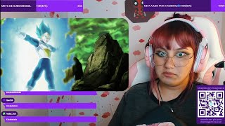Reagindo Ao Vegeta Atacando Jiren Com Final Flash