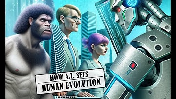 How A.I. Sees | Human Evolution | AI Animation | Imagination - by A.I.