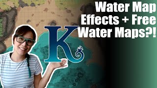 ... I made some maps for Kraken Week | Add Water Effects to Foundry VTT Tutorial