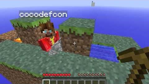 THE COBBLESTONE GENERATOR! - Minecraft (1.2.5) - SkyBlock (Part 1)