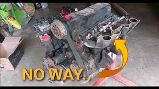 Death by Vacuum Leak.... Ford Ranger 2.5l Engine Tear Down, Look at the Damage