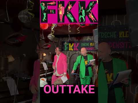 MORGEN MITTWOCH 22.01.Nur noch 4 Eintrittskarten FKK Sitzung FRECHE KLEINE KNEIPENSITZUNG