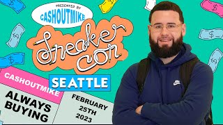 SNEAKERCON SEATTLE, WA BULK CASHOUTS 🔥 300+ PAIRS @sneakercon SELLING. ALWAYS BUYING 🤑 #sneakers ❤️